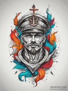 Tattoo sketch iron, tattoo drawing outline, o... - эскиз тату (№1758177423_0, 18.09.2025 06:37) — Tatufoto.com