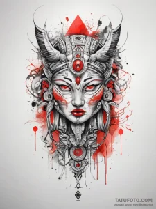 Tattoo sketch hieroglyphs, tattoo line art, w... - эскиз тату (№1758180672_0, 18.09.2025 07:31) — Tatufoto.com