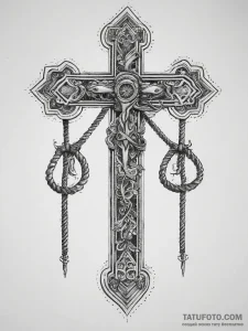 Tattoo sketch rope, tattoo drawing outline, d... - эскиз тату (№1758190757_0, 18.09.2025 10:19) — Tatufoto.com