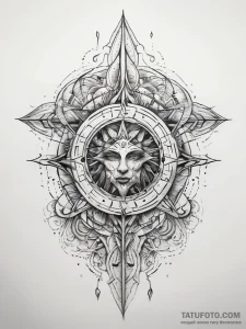 Tattoo sketch cosmic lore, tattoo drawing out... - эскиз тату (№1758191740_0, 18.09.2025 10:35) — Tatufoto.com