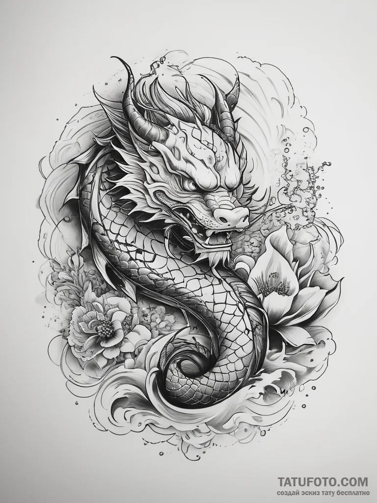 Tattoo sketch fine line art, tattoo flash she... - эскиз тату (№1758197028_0, 18.09.2025 12:03) — Tatufoto.com