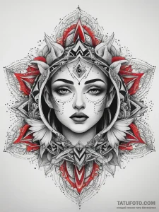 Tattoo sketch nymph tattoo, tattoo flash shee... - эскиз тату (№1758199038_0, 18.09.2025 12:37) — Tatufoto.com