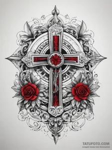Tattoo sketch key, artistic tattoo sketch, de... - эскиз тату (№1758202235_0, 18.09.2025 13:30) — Tatufoto.com