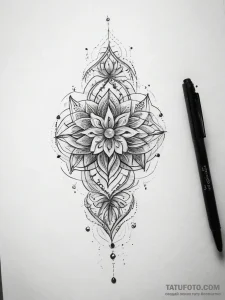 Tattoo sketch thread, ink illustration for ta... - эскиз тату (№1758203795_0, 18.09.2025 13:56) — Tatufoto.com