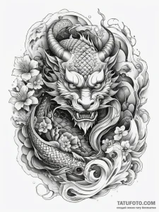 Tattoo sketch holy character, tattoo line art... - эскиз тату (№1758205150_0, 18.09.2025 14:19) — Tatufoto.com