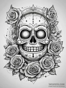 Tattoo sketch spongebob squarepants portrait,... - эскиз тату (№1758206701_0, 18.09.2025 14:45) — Tatufoto.com