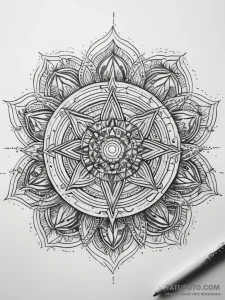 Tattoo sketch sun tattoo, tattoo drawing outl... - эскиз тату (№1758210030_0, 18.09.2025 15:40) — Tatufoto.com