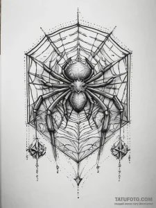 Tattoo sketch spiderweb on elbow, tattoo line... - эскиз тату (№1758212164_0, 18.09.2025 16:16) — Tatufoto.com