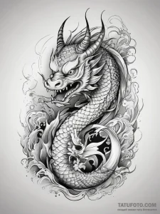 Tattoo sketch thread, tattoo line art, irezum... - эскиз тату (№1758259430_0, 19.09.2025 05:23) — Tatufoto.com