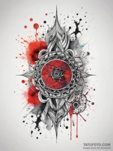 Tattoo sketch cosmic identity, artistic tatto... - эскиз тату (№1758260207_0, 19.09.2025 05:36) — Tatufoto.com
