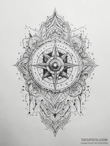 Tattoo sketch cosmic life, tattoo line art, m... - эскиз тату (№1758260788_0, 19.09.2025 05:46) — Tatufoto.com