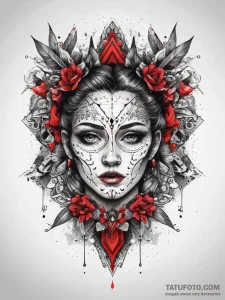 Tattoo sketch kingdom, artistic tattoo sketch... - эскиз тату (№1758277482_0, 19.09.2025 10:24) — Tatufoto.com