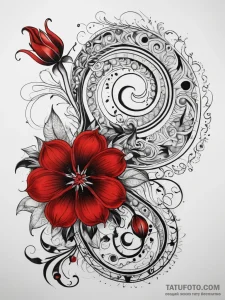 Tattoo sketch a symbolic object, tattoo sketc... - эскиз тату (№1758281410_0, 19.09.2025 11:30) — Tatufoto.com