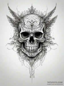 Tattoo sketch dust - эскиз тату (№1758281865_0, 19.09.2025 11:37) — Tatufoto.com