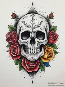 Tattoo sketch rye, tattoo flash sheet design,... - эскиз тату (№1758283869_0, 19.09.2025 12:11) — Tatufoto.com