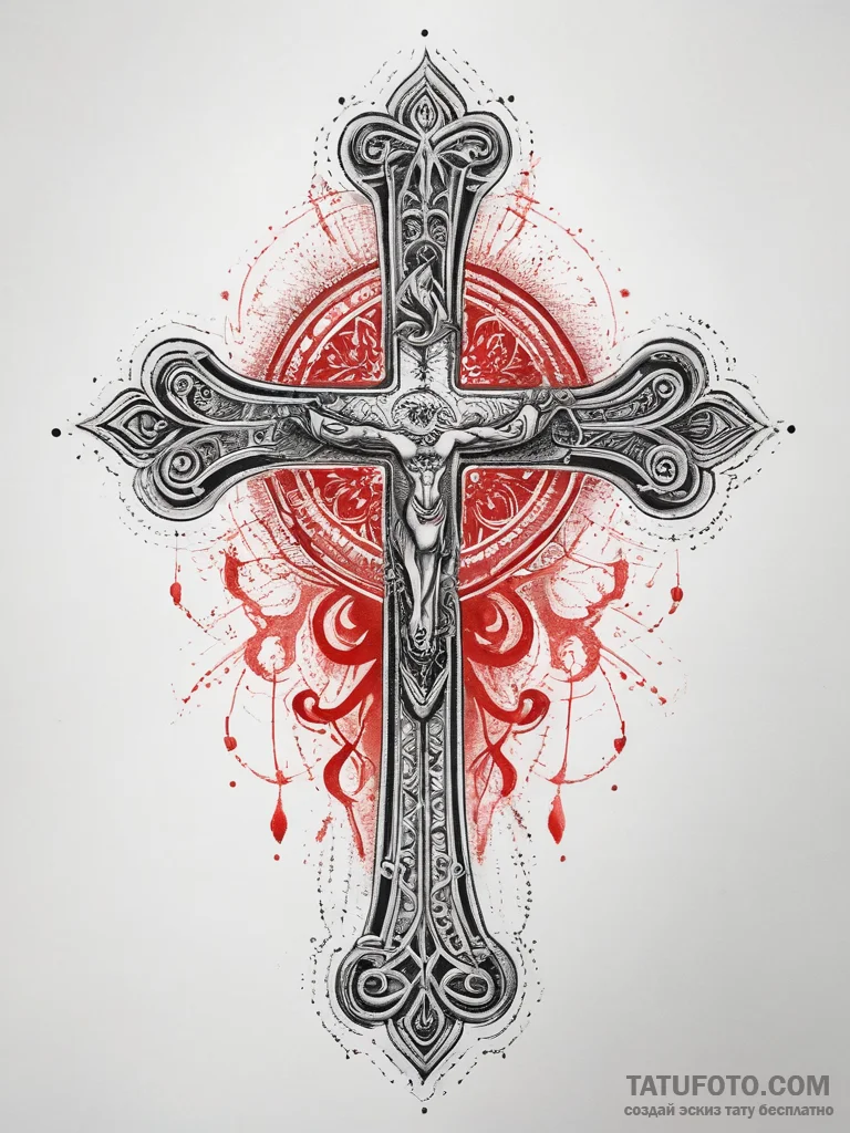 Tattoo sketch sacred character, tattoo drawin... - эскиз тату (№1758285049_0, 19.09.2025 12:30) — Tatufoto.com