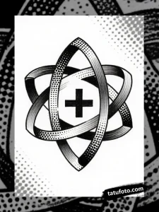 Tattoo design a subtle tribute ribbon integrated i - Квин +Надписи - Автогенерация [78bdda]