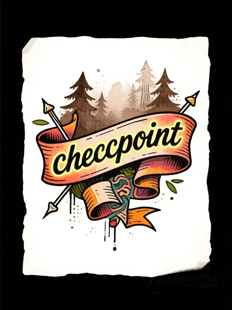 Эскиз тату «Checkpoint»: ньюскул в тумане — Мастер №3 — 21.12.2025 08-41
