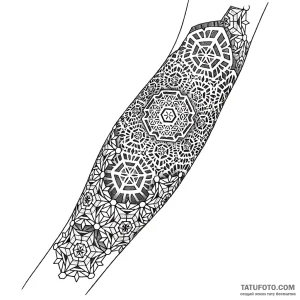 Photo-to-sketch: i_geometrictattoo_image_0045_ezun - Стандарт [017e5c]