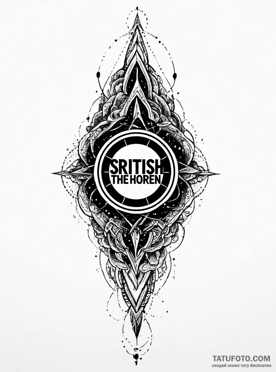 Тату-эскиз: Символика BMTH в стиле Black & Grey — Мастер №5 — 26.09.2026 23-33