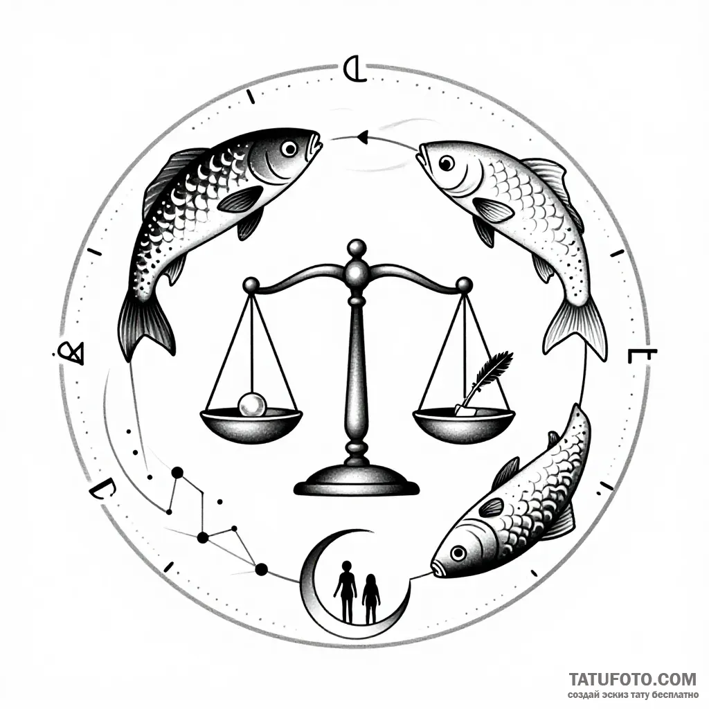 tattoo sketch, tattoo design, isolated tattoo sketch on pure — Мастер №5 — 27.10.2026 16-52